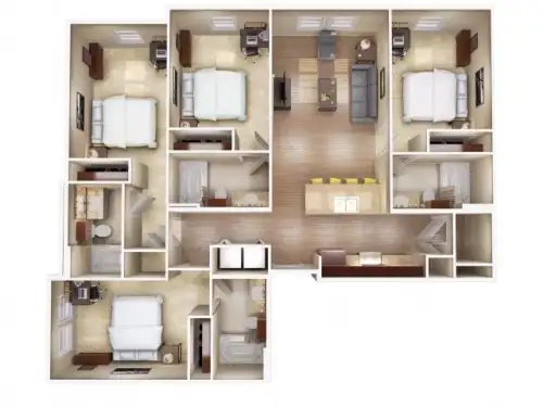 S Bed Stadium View 16