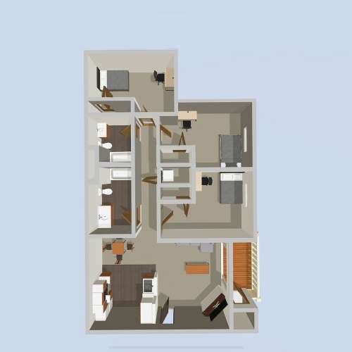 S Bed Churchill Downs Apartments 45