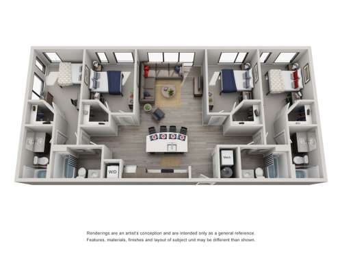 S Bed The Simon at Founder's Row 6