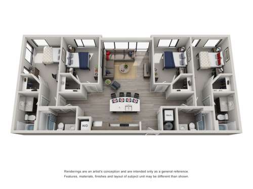 S Bed The Simon at Founder's Row 7