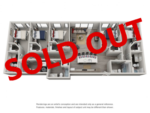 S Bed The Simon at Founder's Row 9