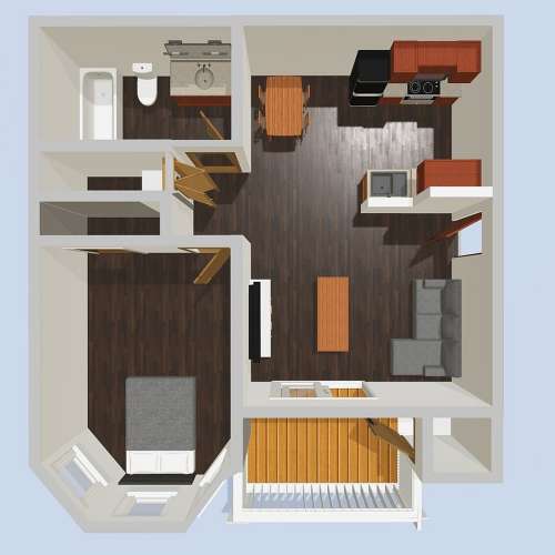 S Bed Birch Hills Apartments 75