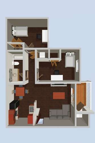 S Bed Birch Hills Apartments 77