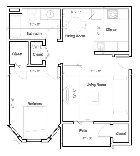 S Bed Birch Hills Apartments 72