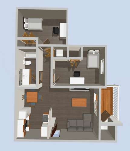 S Bed Birch Hills Apartments 78