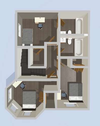 S Bed Emerald Downs Apartments 39