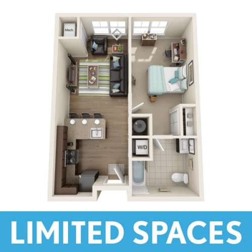 S Bed Twin River Commons 43