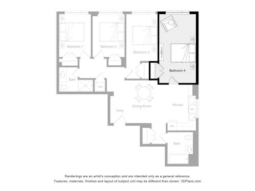 S Bed The Reserve 83