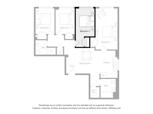 S Bed The Reserve 65