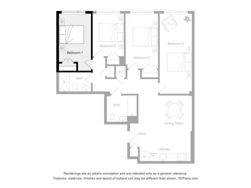 S Bed The Reserve 58