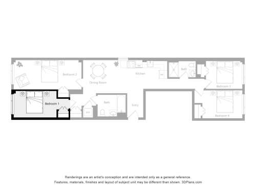 S Bed The Reserve 62