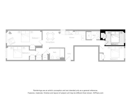 S Bed The Reserve 64