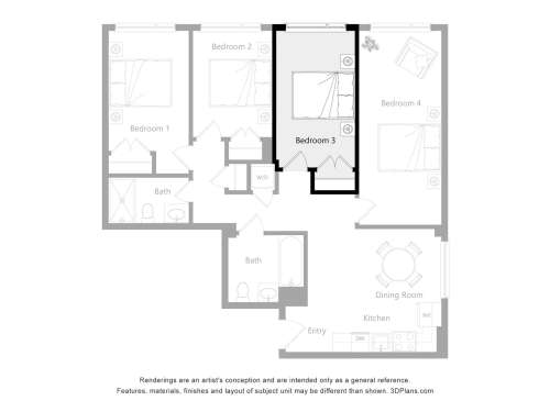 S Bed The Reserve 68