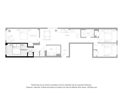 S Bed The Reserve 70