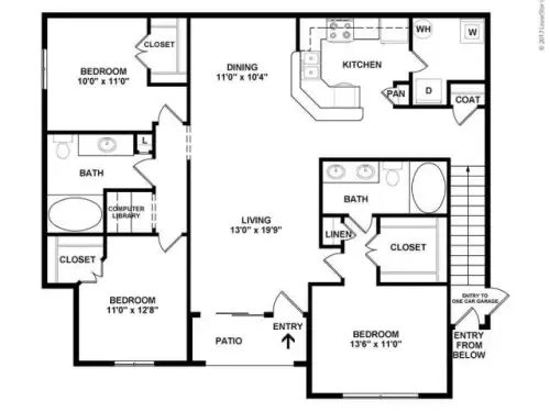 S Bed Lantower Round Rock 10