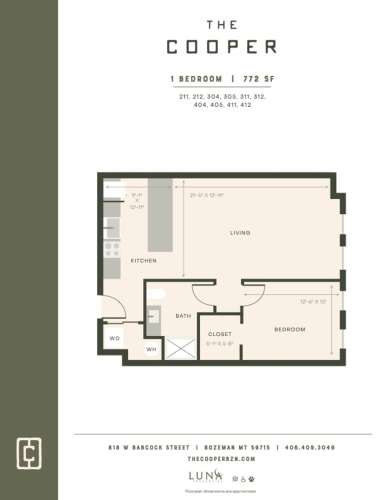 S Bed The Cooper Bozeman 36