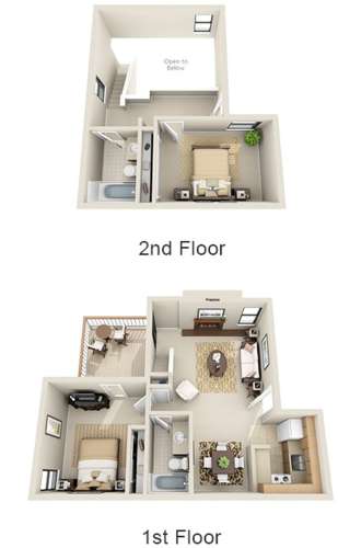 S Bed Eastlake Apartments 35