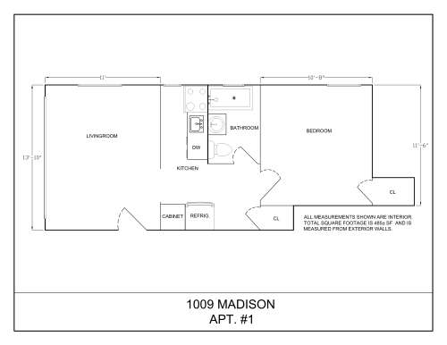 S Bed 1009 Madison Street 55