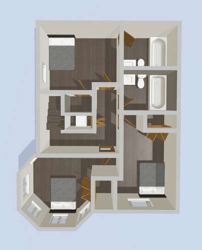 S Bed Emerald Downs Apartments 43