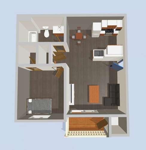 S Bed Emerald Downs Apartments 41