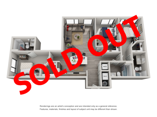 S Bed The Simon at Founder's Row 11