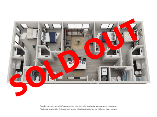 S Bed The Simon at Founder's Row 12