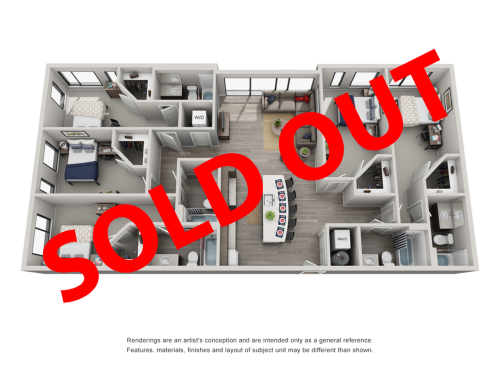 S Bed The Simon at Founder's Row 13