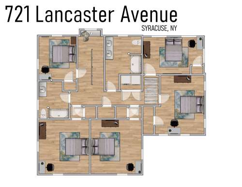 S Bed ALL INCLUSIVE FLAT RATE, not just utilities and wifi! '26-'2 2