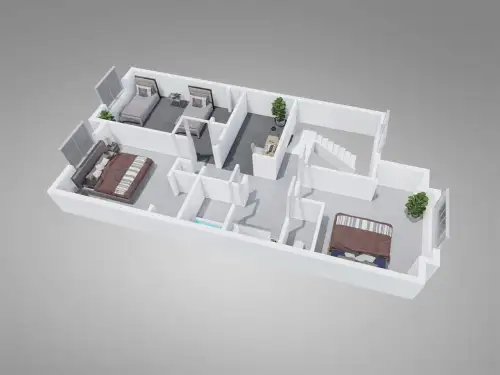 S Bed Fountain Circle 131