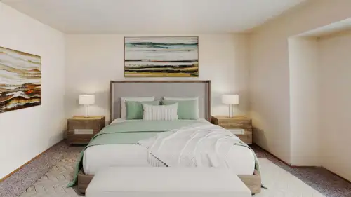 S Bed Fountain Circle 30