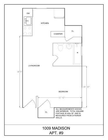 S Bed 1009 Madison Street 44