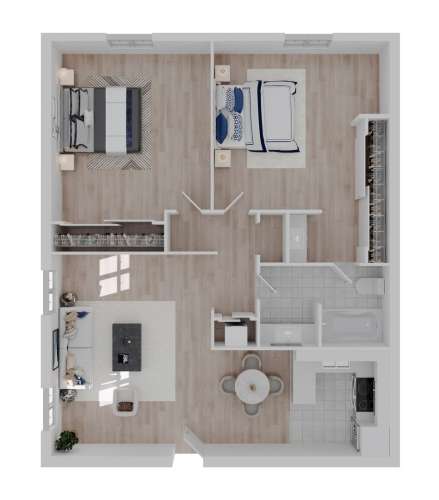 S Bed University Court 384