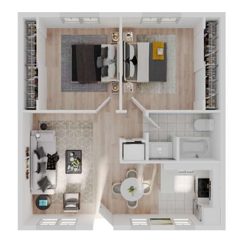 S Bed University Court 385