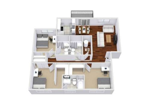 S Bed Timberline on the Green 46