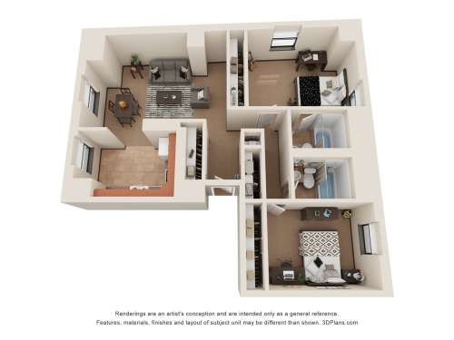 S Bed Webster Hall 65