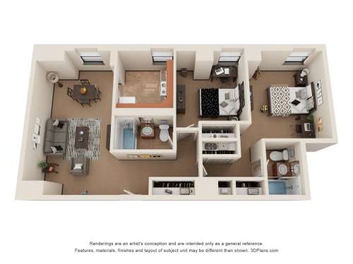 S Bed Webster Hall 75