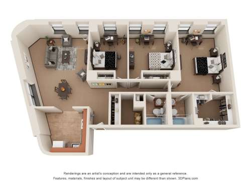 S Bed Webster Hall 85