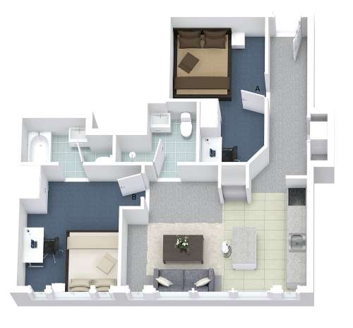 S Bed University Lofts 36