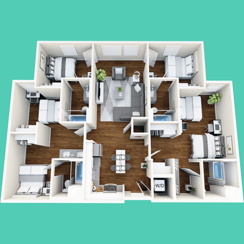 S Bed Ryder On Olive 15