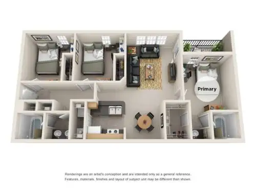 S Bed Campus Crossings at Ram's Pointe 16
