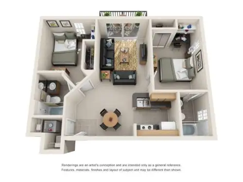 S Bed Campus Crossings at Ram's Pointe 17