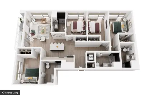 S Bed Westerly House 84