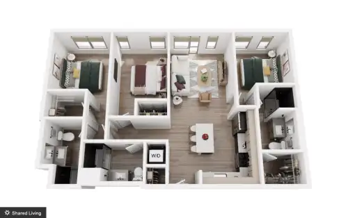 S Bed Westerly House 80