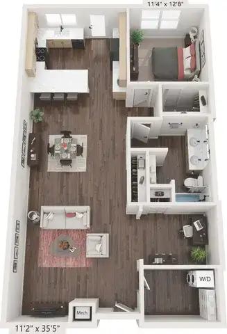 S Bed The Boardwalk Apartment Homes 37