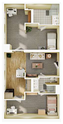 S Bed Towers on State 28