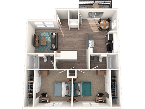 S Bed The Timbers 44