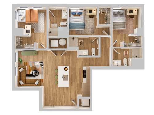 S Bed VERVE Tempe 32