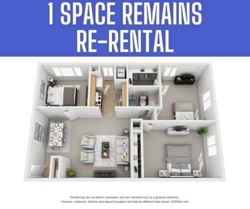 S Bed Camelot Apartments 8