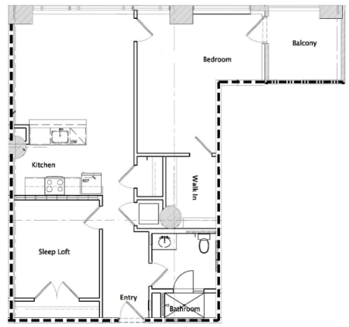 S Bed Storehouse Lofts Brewerytown 12