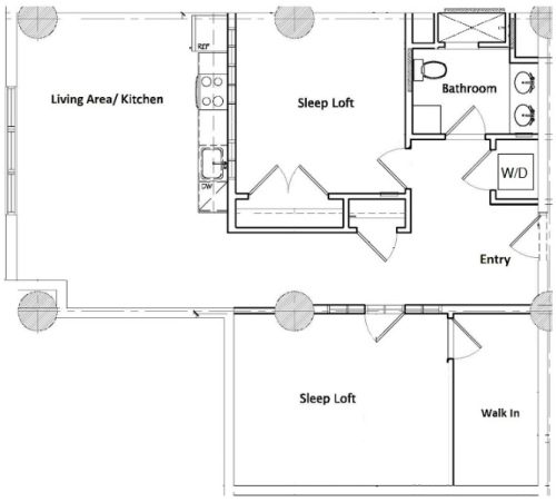 S Bed Storehouse Lofts Brewerytown 14